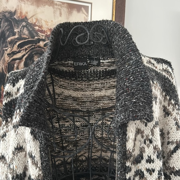 Rustic Looking Outdoor Sweater/Cardigan ..Unisex - Picture 7 of 10